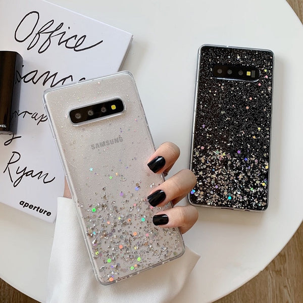 Capa de Samsung Galaxy com Glitter