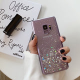 Capa de Samsung Galaxy com Glitter