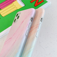 Capa de iPhone com Textura de Mármore Colorido